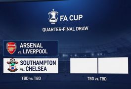 Смоделирован четвертьфинал Кубка Англии: «Арсенал» — «Ливерпуль», «Саутгемптон» — «Челси»