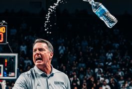 Тренера Джорджтауна отстранили на матч: Кули швырнул бутылку и попал в ребёнка после 80:77 с «Ксавье»