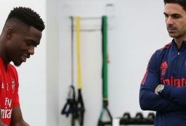 У Салиба — проблемы с голеностопом: может пропустить матч «Арсенала» с «Вулверхэмптоном»