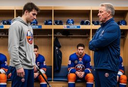 В «Айлендерс» — жёсткая дисциплина: Барзал пропустит матч из‑за опоздания на утреннюю тренировку