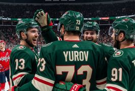 Юров и Тарасенко устроили шоу: «Миннесота» полурезервом вынесла «Вашингтон» 5:0