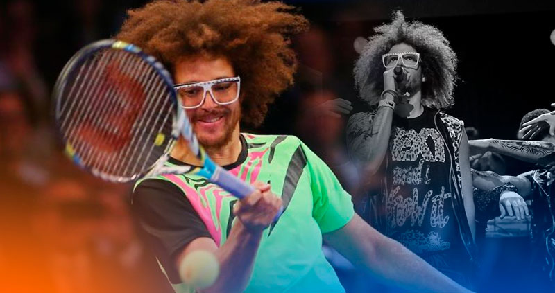 Redfoo дебютировал в теннисе