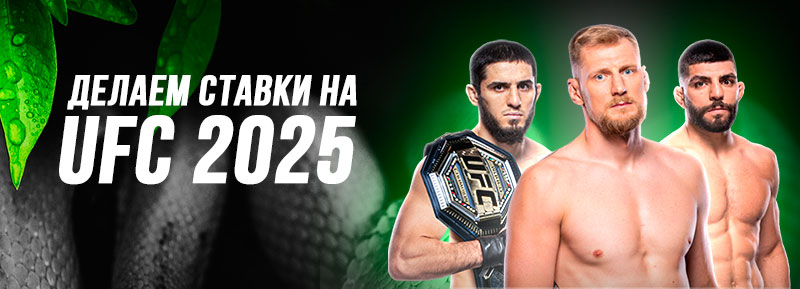 UFC 2025 Главные ставки