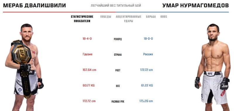 Мераб Двалишвили — Умар Нурмагомедов