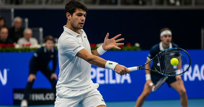 Алькарас стал первым номером мира. Разгромил Музетти.