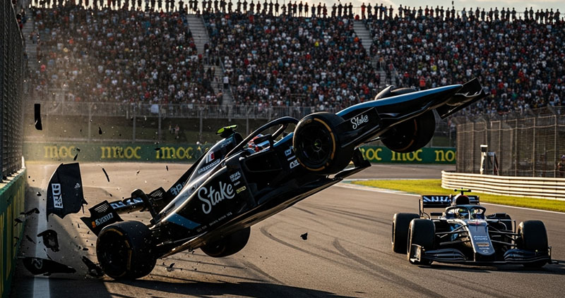 «Бортолето» взлетел, но уцелел в спринте Гран-при Бразилии