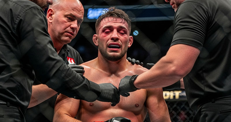 Жёстче наказывать: Дана Уайт взялся за тычки в глаза после травмы Тома Аспиналла