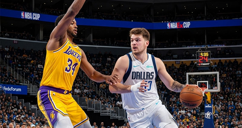 "Дончич может вернуться в пятницу: «Лейкерс» стартуют в Мемфисе"