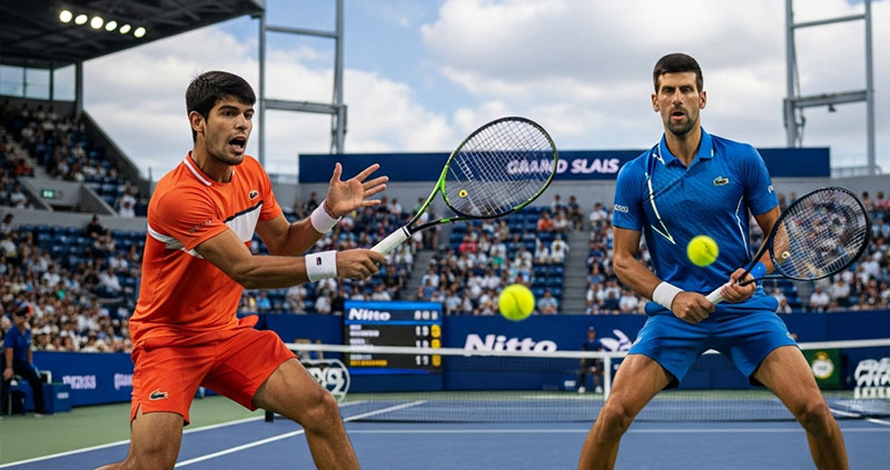 "Жеребьёвка Итогового турнира: Алькарас в группе с Джоковичем".