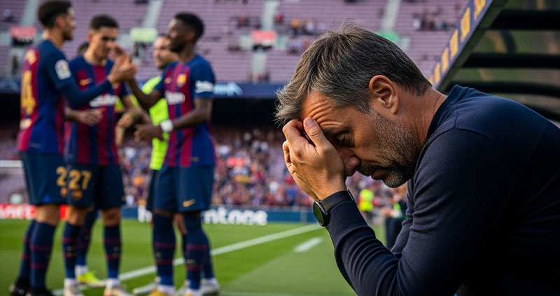 Барса вновь на вершине, а Флик недоволен: анализ проблем и ситуация с Араухо