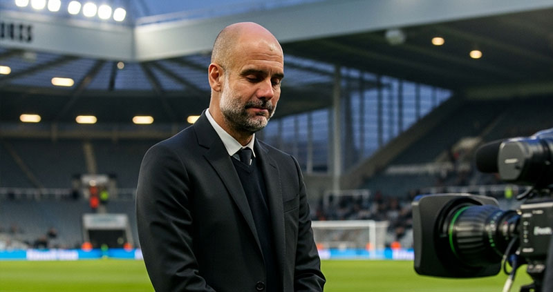 Гвардиола извинился за конфликт с оператором после проигрыша Ньюкаслу: Стыдно