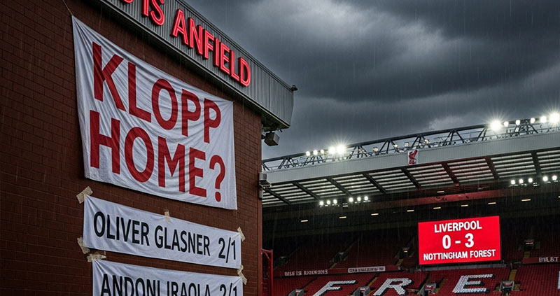 Букмекеры готовят возвращение Клоппа в «Ливерпуль» после разгрома 0:3