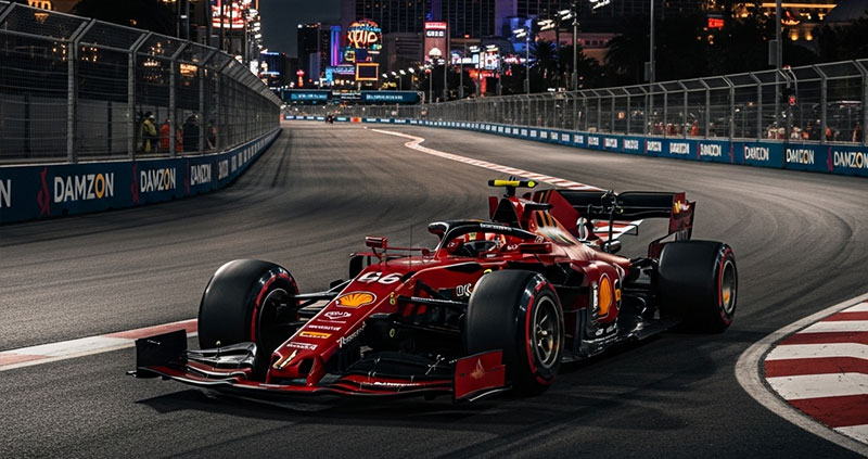 «Лас‑Вегас» удивили: «Формула‑1» работает и пилоты «рулили» одной рукой