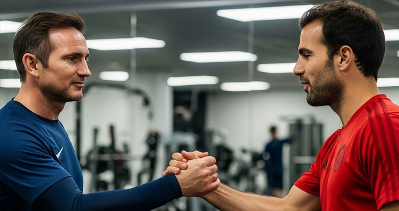 Фрэнк «Лэмпард» помирился с Сеском Фабрегасом на ЧМ-2018 в России.