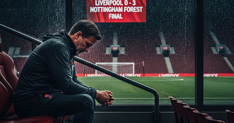 Ливерпуль проиграл 0:3 Ноттингему, но Слот продолжает тренировать