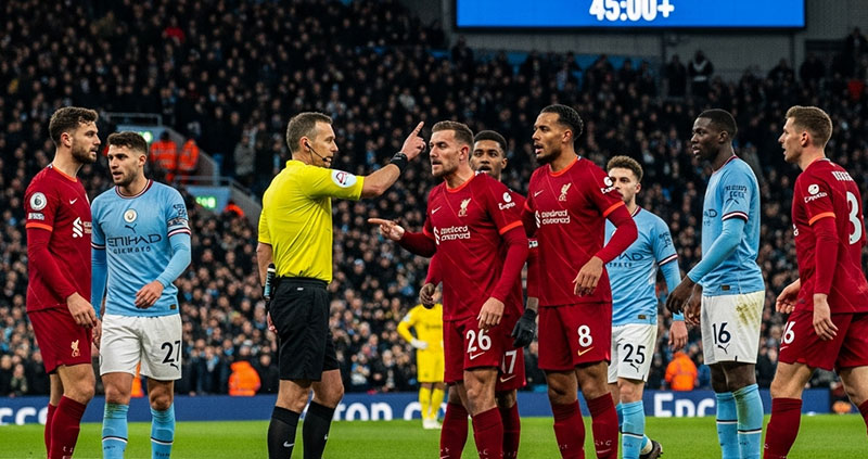 «Ливерпуль» требует объяснений по отменённому голу в матче с «Манчестер Сити»