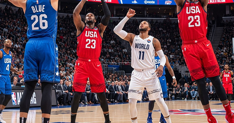 «НБА реформирует Матч звёзд: США против Мира и мини-турнир»