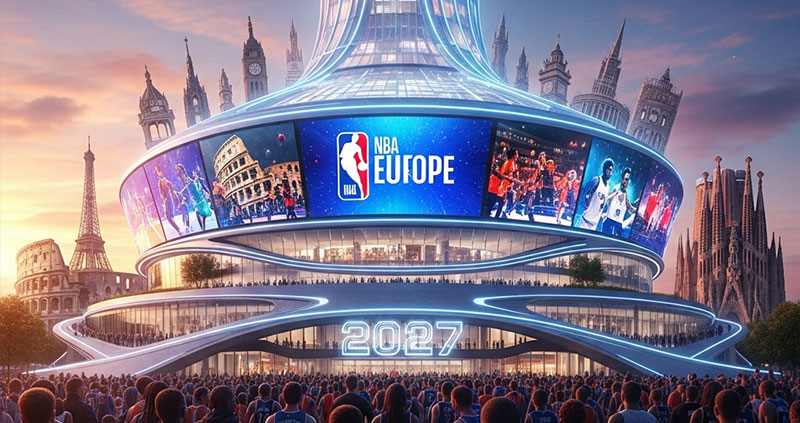 "НБА планирует чемпионат в «Европе» с 16 клубами с октября 2027 года"