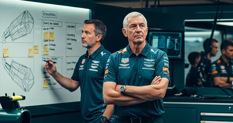 Эдриан Ньюи перейдёт в Астон Мартин в 2026 году, Кауэлл займёт стратегическую роль