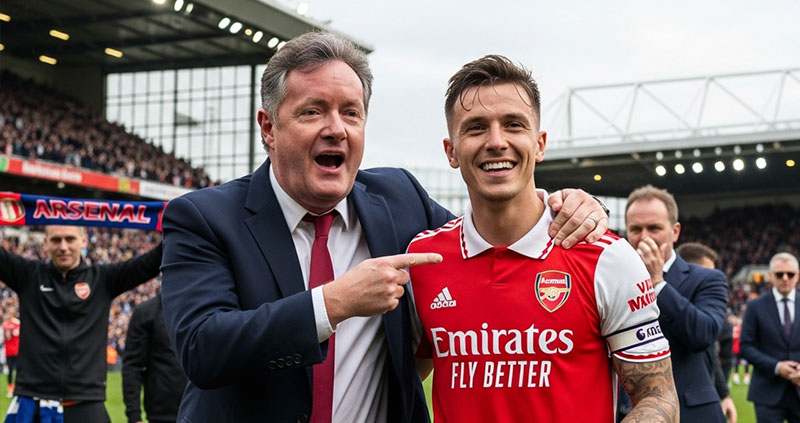 «Арсенал»: Пирс Морган восхищён Йокерешем после гола.