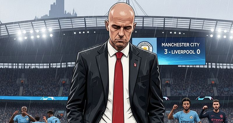 «Ливерпуль» оставляет Слота после поражения от «Сити»