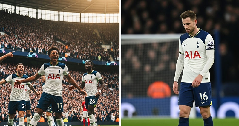 «Тоттенхэм» дома проигрывает и выигрывает на выезде: цифры