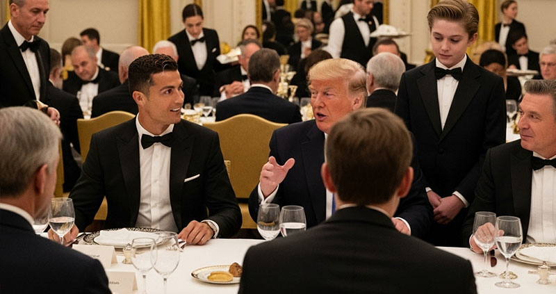 "Роналду вернулся в США: "Трамп" похвалил на ужине".