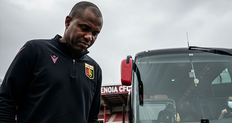 В Италии разочарование: Патрик Виейра ушел из «Дженоа» после безвыигрышного старта.