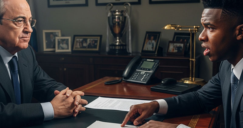 Винисиус поставил ультиматум Реалу: без Алонсо не подпишу новый контракт