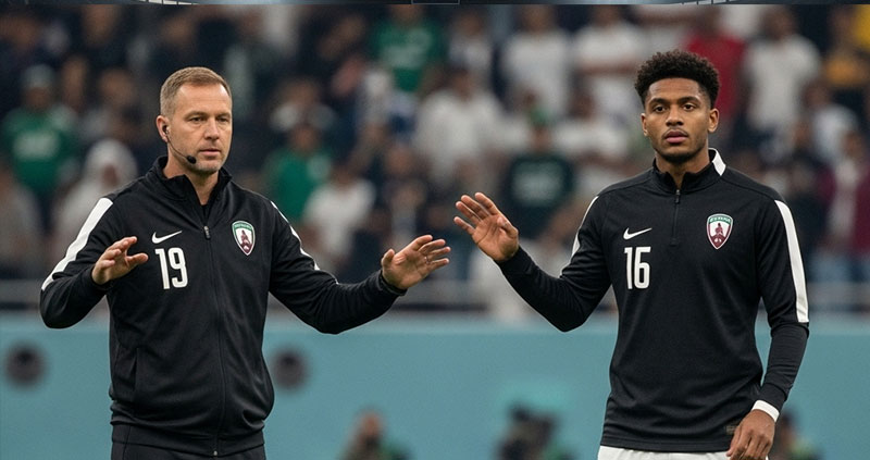 Скандал на отборе ЧМ-2026 в Азии: «Катар» и «Саудовская Аравия» отдыхали перед игрой на домашней арене.