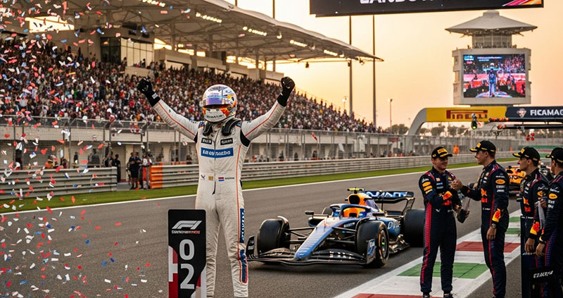 Как Ландо Норрис может выиграть титул в Катаре: расчёт и детали