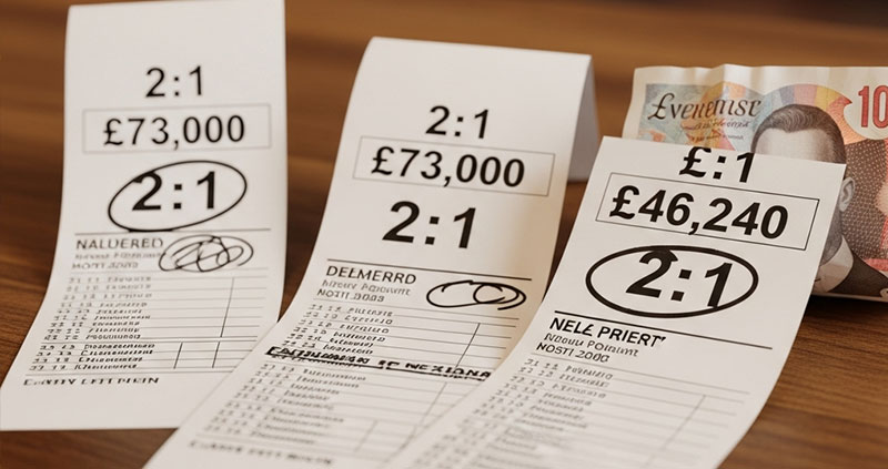 Экспресс на четыре матча с результатом 2:1 принес 73 тысячи фунтов, второй — 46 240