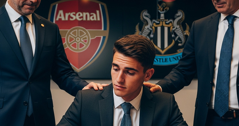 Арсенал стремится подписать Тонали в последний день зимнего окна, но Ньюкасл не сдается