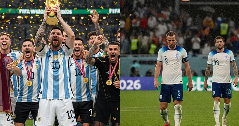 Аргентина защитила титул, Англия рухнула в четвертьфинале — смоделировали ЧМ‑2026