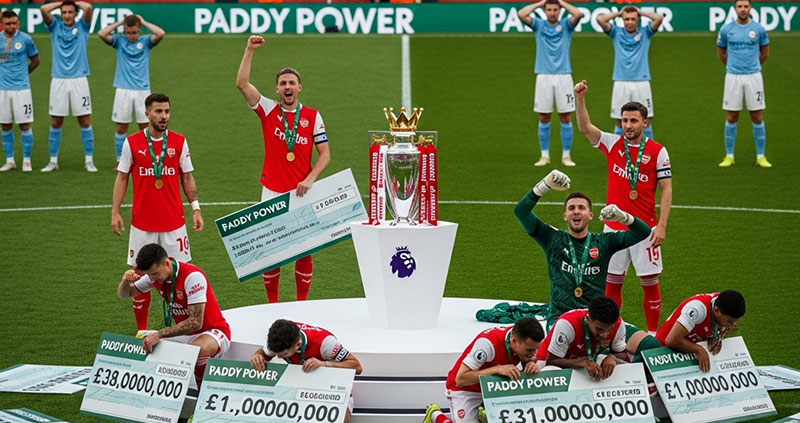 Букмекер пошел ва-банк: Пэдди Пауэр досрочно выплатил ставки на титул Арсенала