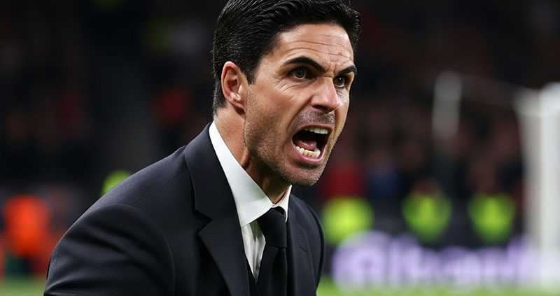 Артета возмущён решением судьи в матче Арсенала с Ноттингем Форест.