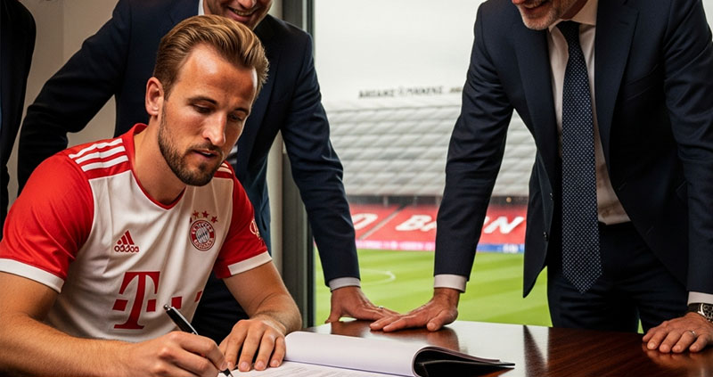 Бавария ведет переговоры с Харри Кейном о новом контракте