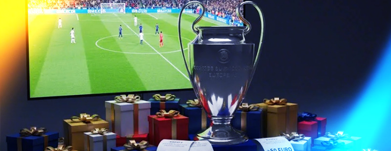 бонусы на лигу чемпионов и трансляция