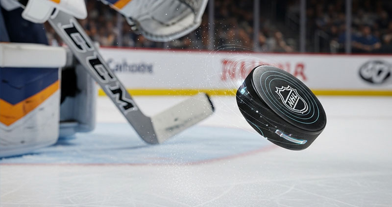 Куда делись броски в створ в НХЛ: чипы в шайбах чистят статистику в реальном времени