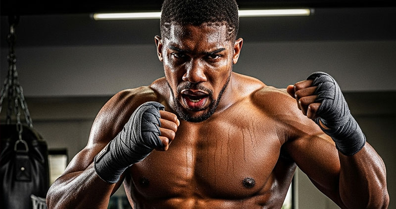 Сбросил броню: Джошуа резко подсушился к бою с Джейком Полом — лимит 111 кг