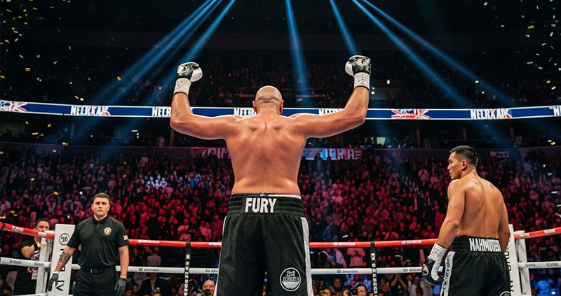 Фьюри возвращается в Британию: бой с Асланбеком Махмудовым — 11 апреля на Нетфликсе