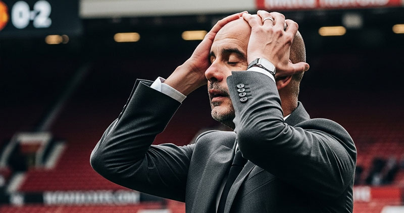 Манчестер Сити не вышел на поле: как Гвардиола проиграл дерби на Олд Траффорде