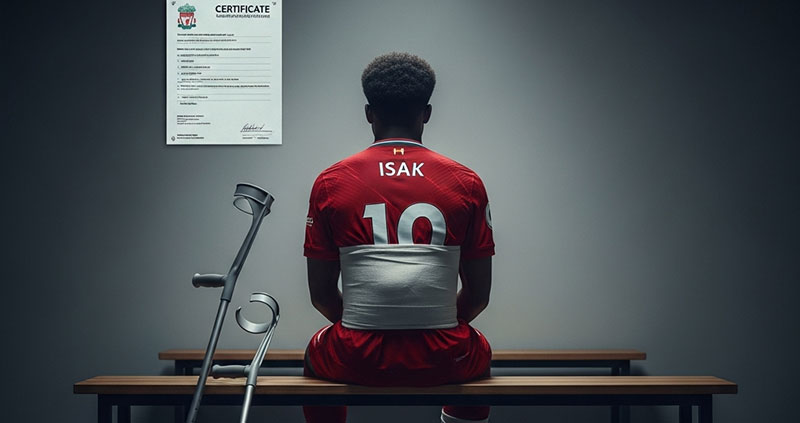 Удар по Ливерпулю: Александер Исак перенес операцию после перелома ноги и выбыл на месяцы