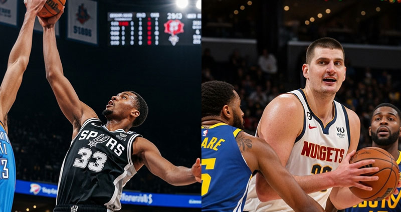 Спёрс поставили на место Оклахому, а Никола Йокич устроил рождественский мастер‑класс