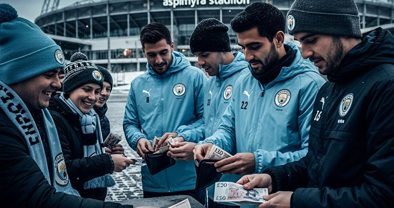 Игроки Манчестер Сити компенсируют билеты 374 фанатам после поражения от Будё/Глимт