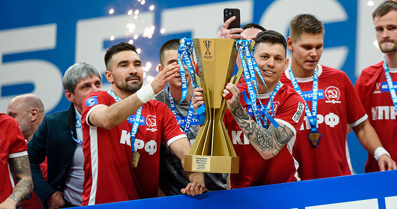КПРФ вырвал победу у Синары и стал обладателем Кубка лиги по футзалу