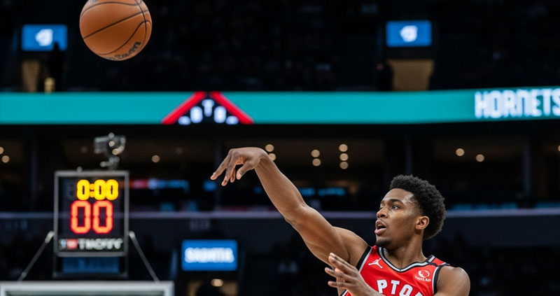 Куикли — герой на сирене: Торонто вырвал 97:96 у Шарлотт после травмы Ингрэма