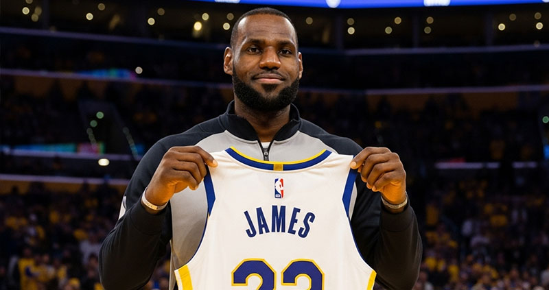 Голден Стэйт рассматривает Леброна: 41-летний форвард может покинуть Лейкерс летом