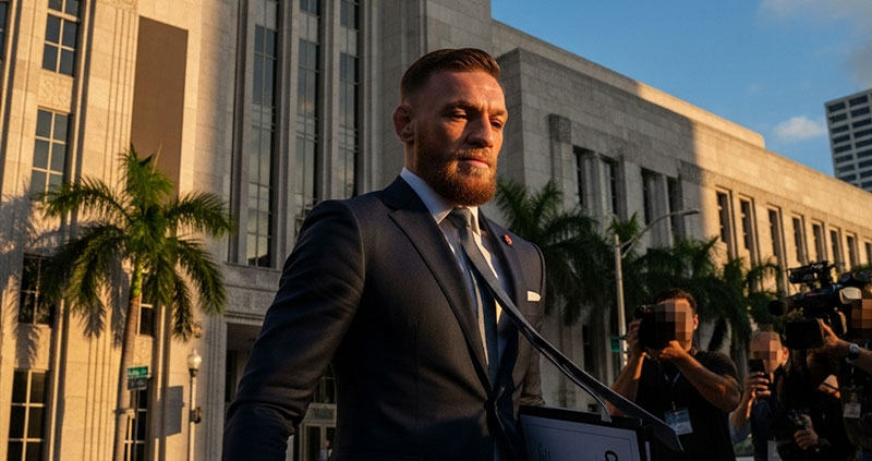 Суд во Флориде закрыл дело о сексуальном насилии против Конора Макгрегора