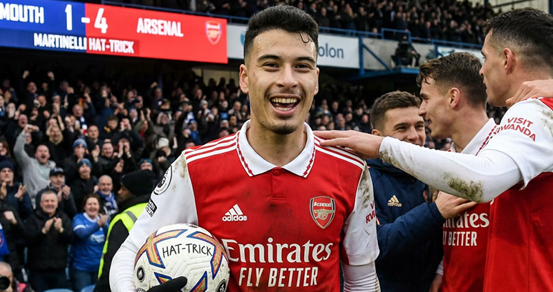 От идиота до героя: хет-трик Мартинелли и уверенный проход Арсенала в Кубке Англии